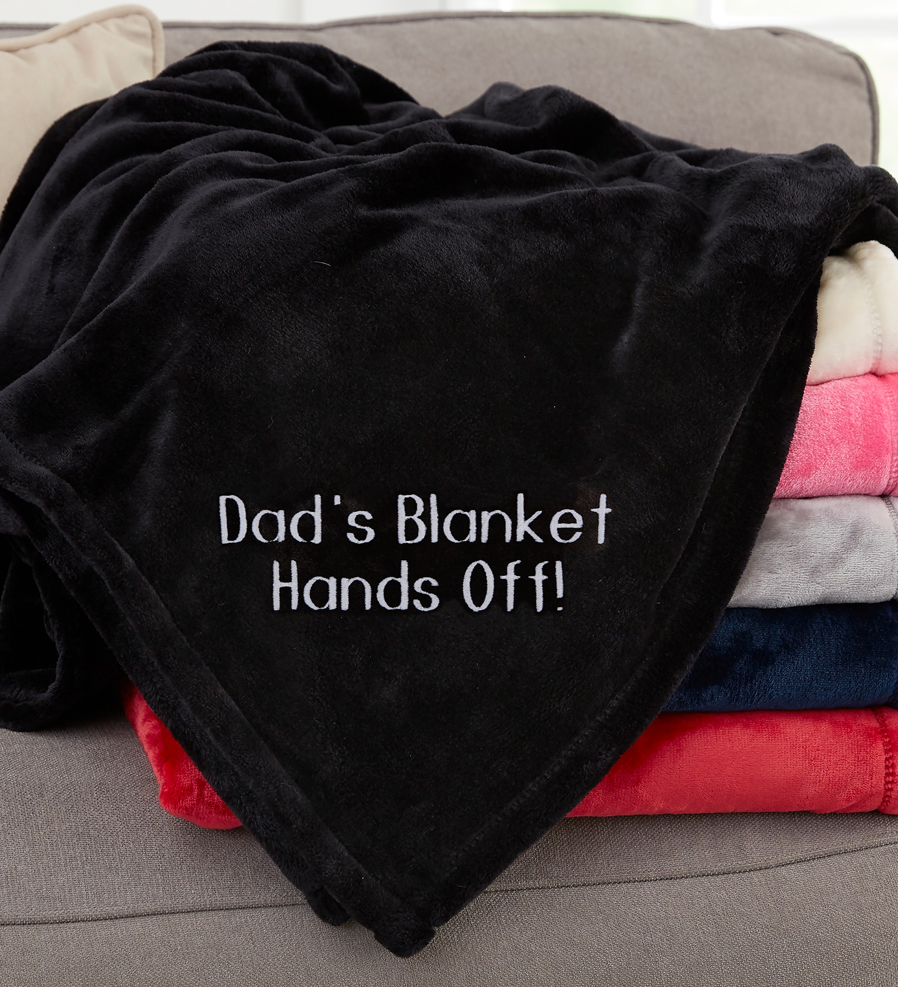 You Name It! Personalized Fleece Blanket